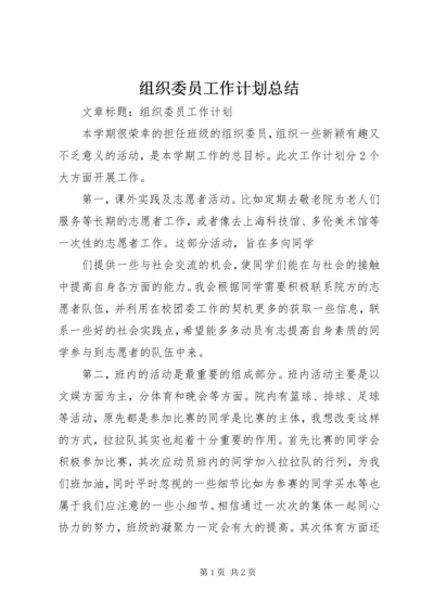 组织委员工作计划总结 (3).docx