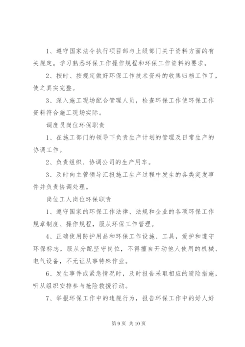 环保岗位环保责任制度 (2).docx