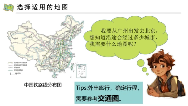 2.3 地图的选择与应用（课件29张）-人教版七年级地理上册