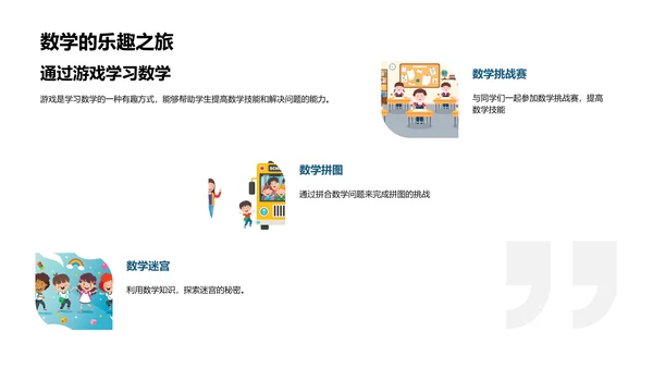 生活里的数学知识PPT模板