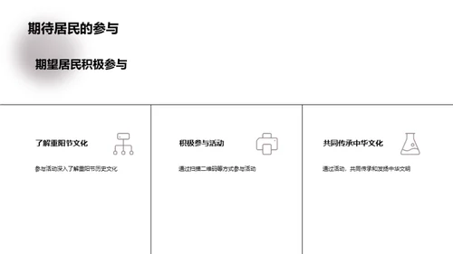 重阳节 社区文化传承