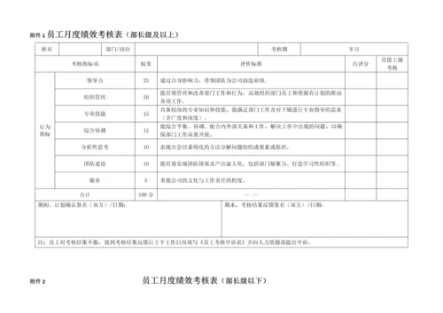 员工绩效管理制度.docx