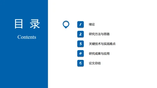 课题研究毕业论文答辩通用PPT模板