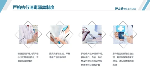 护士长年终工作总结述职报告汇报PPT模板