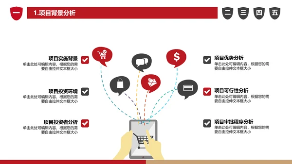 商业可行性分析报告通用PPT模板