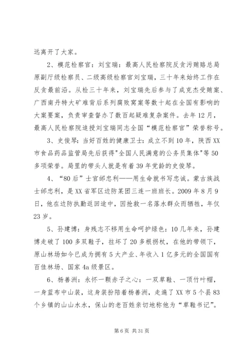 党课初培：时代先锋行.docx