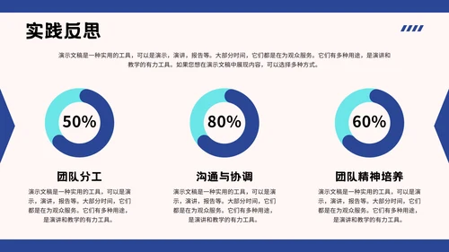 大学生社会实践报告教育培训通用PPT模板