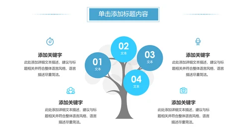 蓝色水之源水资源节约用水环保公益PPT模板