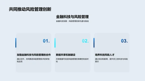 科技优化风险管理