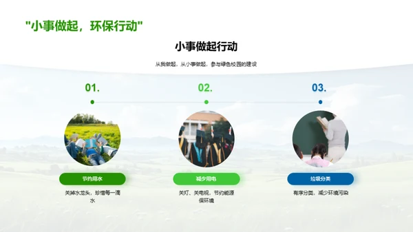 环保行动与绿色校园