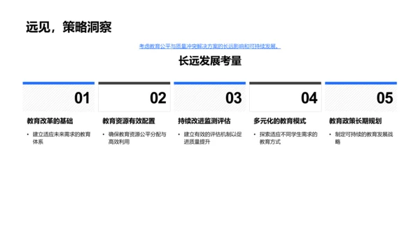 教育公平质量研究PPT模板