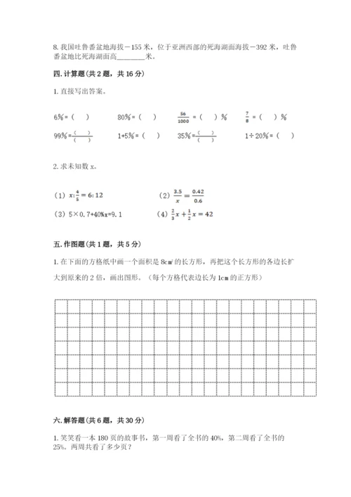晋城市小升初数学测试卷一套.docx
