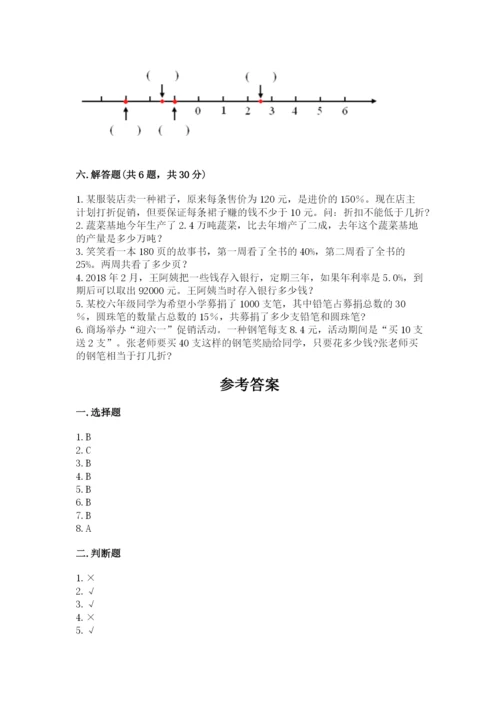 小升初六年级期末试卷及完整答案【考点梳理】.docx