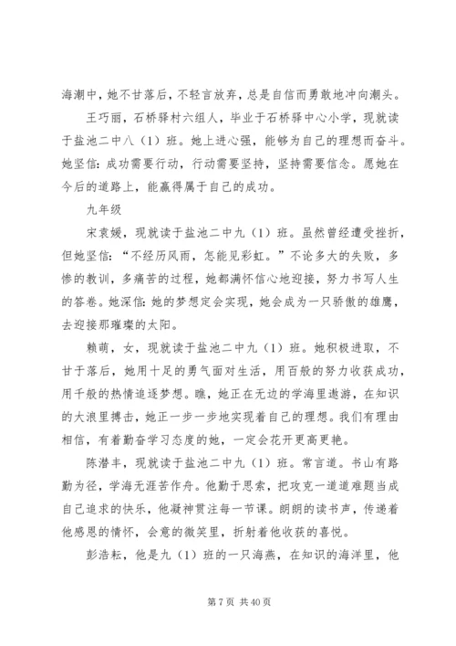 学习标兵颁奖词.docx