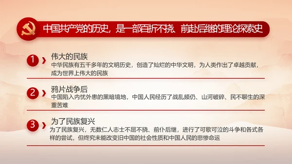 党支部党史学习教育年年终总结动态PPT