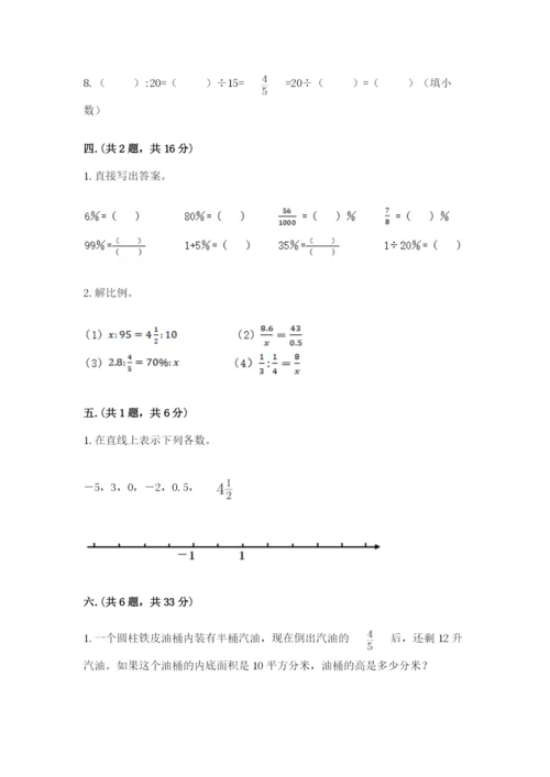 青岛版数学小升初模拟试卷精品【各地真题】.docx