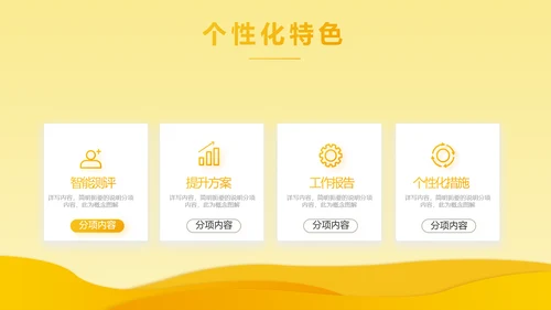 橙色时尚工作总结汇报商务动态PPT