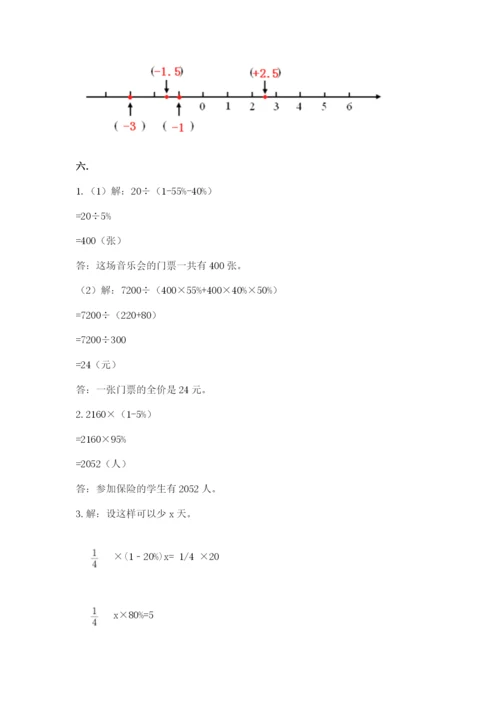 辽宁省【小升初】2023年小升初数学试卷及答案（必刷）.docx
