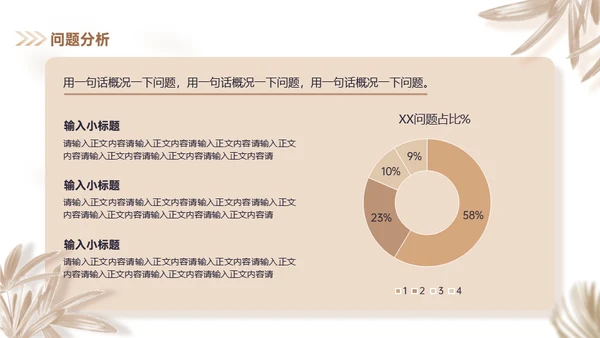 金色质感年度工作总结商务通用PPT模板
