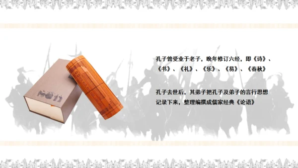 儒家文化百家争鸣孔子儒学通用PPT模板