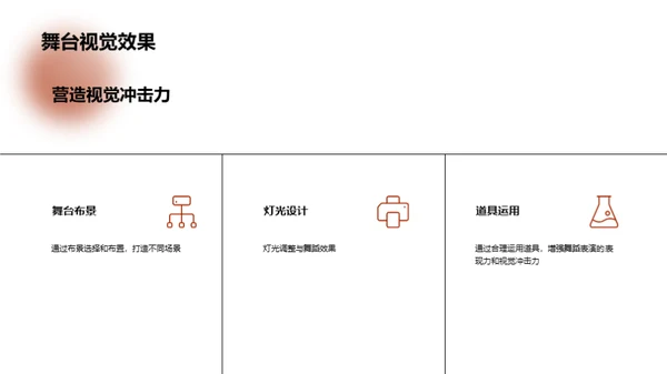 舞蹈表演的舞台设计