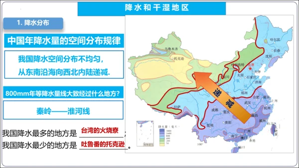 【2023秋人教八上地理期中复习串讲课件+考点清单+必刷押题】第二章 （第2课时气候） 【串讲课件】