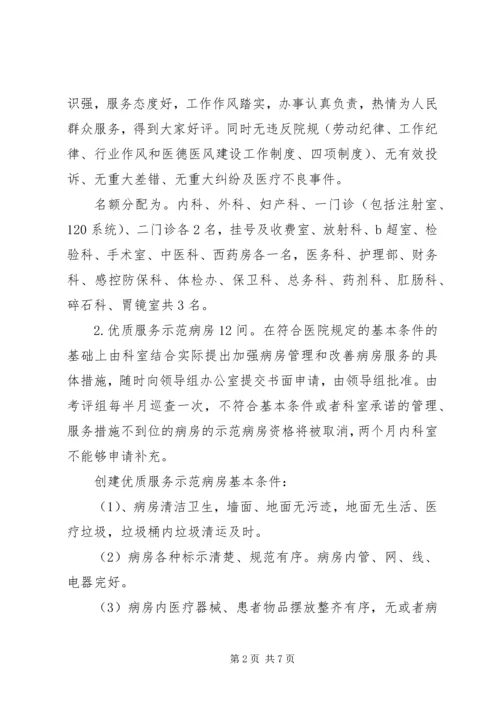 人民医院创先争优活动工作方案.docx