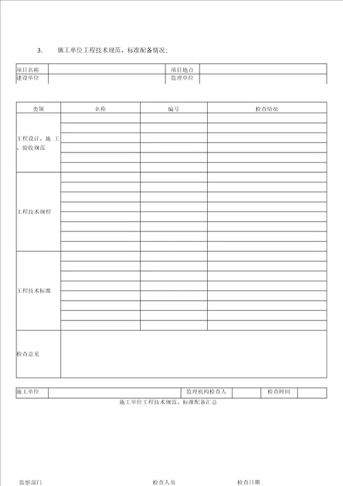 项目管理公司监理项目施工现场安全质量标准化达标资料