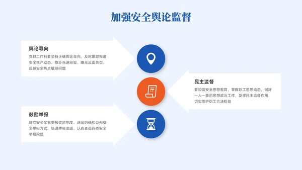 插画风蓝色简约员工安全生产培训PPT模板宣传PPT安全生产月