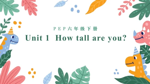 Unit 1  How tall are you B Read and write Let’s wr