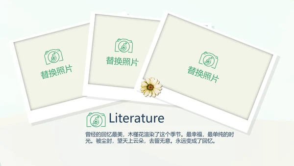 泰国旅游电子相册动态PPT模板