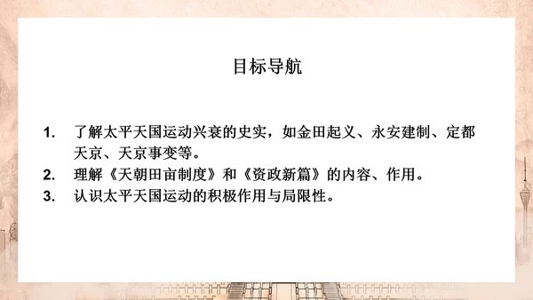 历史上的太平天国教学PPT课件模板