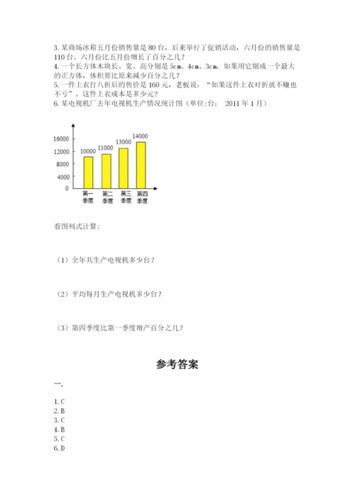 山东省济南市外国语学校小升初数学试卷a4版.docx