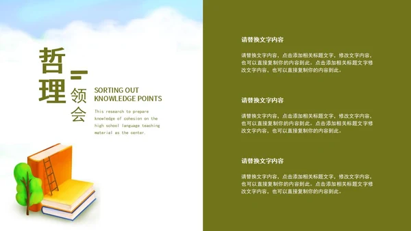 绿色小清新世界读书日PPT模板