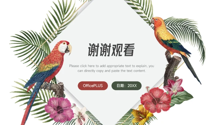 绿色插画风生物科学实验教学PPT模板