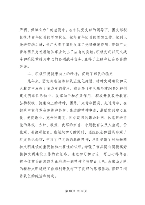 优秀团组织先进事迹材料.docx