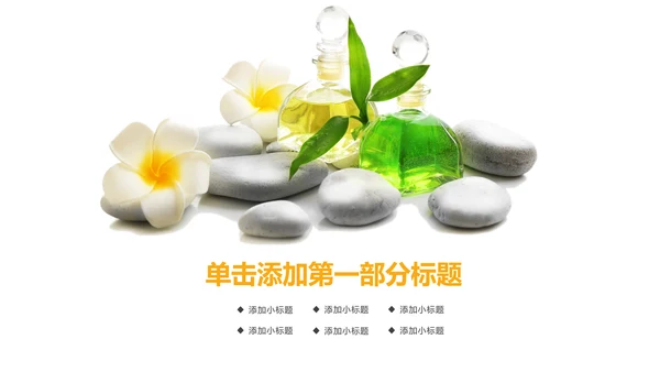 精美时尚美容养生精油动态PPT模板