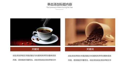 下午茶西餐厅休闲咖啡厅介绍咖啡介绍PPT模板
