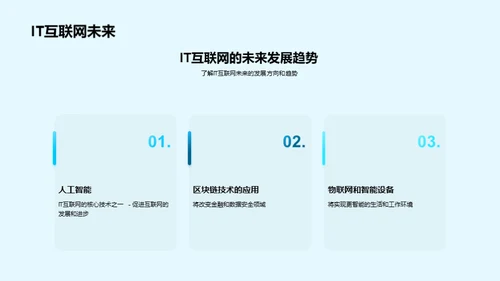 3D风IT互联网学术答辩PPT模板