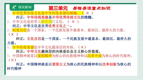 九上道法第三单元复习课件2024