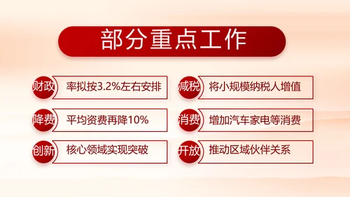 红色党支部工作总结汇报动态PPT党课
