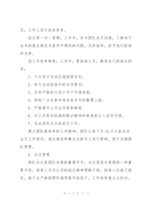 经理个人工作计划10篇.docx