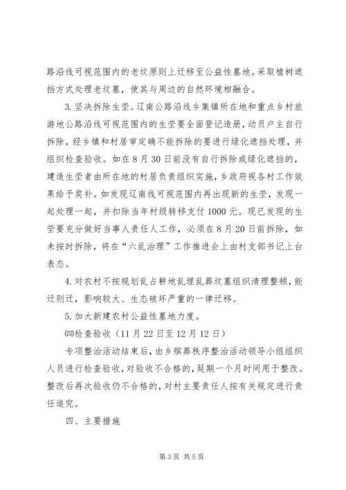 集中治理农村坟墓乱葬工作实施方案.docx