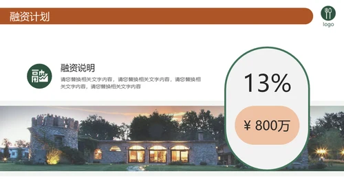 健康餐厅合理膳食商业计划书通用PPT模板