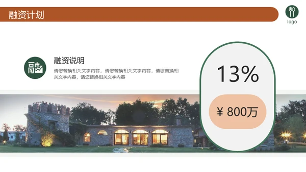 健康餐厅合理膳食商业计划书通用PPT模板