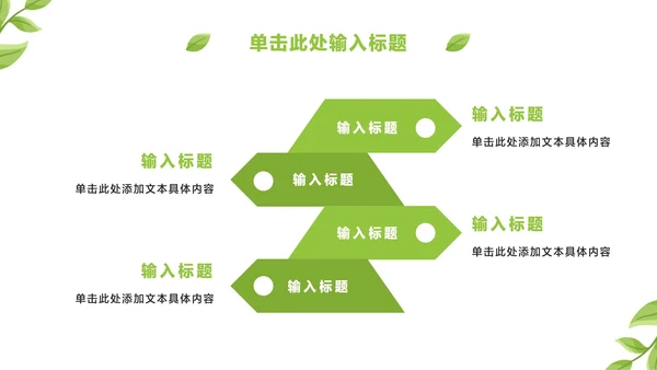 卡通植树节主题教育ppt模板