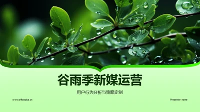 谷雨季新媒运营