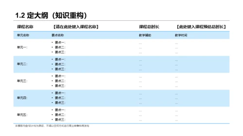白色网络在线课程培训课件PPT案例