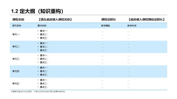 白色网络在线课程培训课件PPT案例