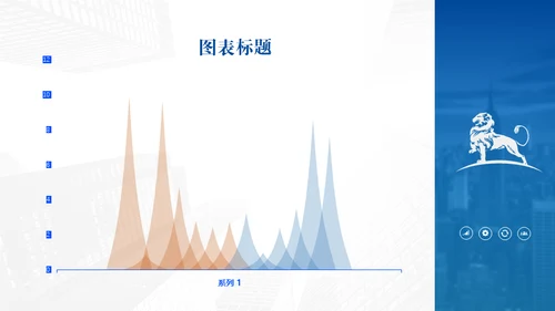 商业写字楼CBD商务年中汇报总结通用PPT模板